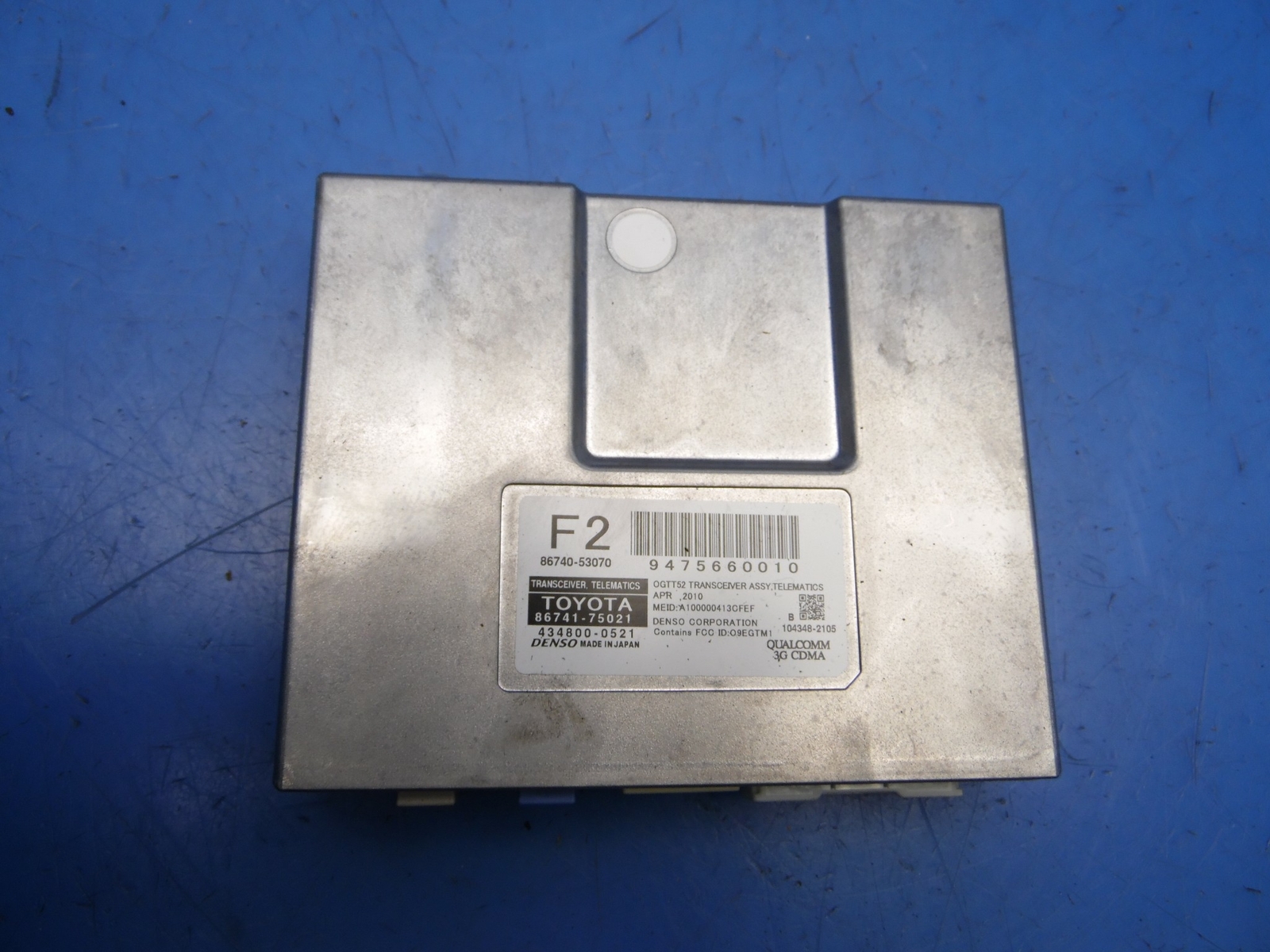 08-10 Lexus Is250 Is350 OEM telematics transceiver module computer # 86740-53070