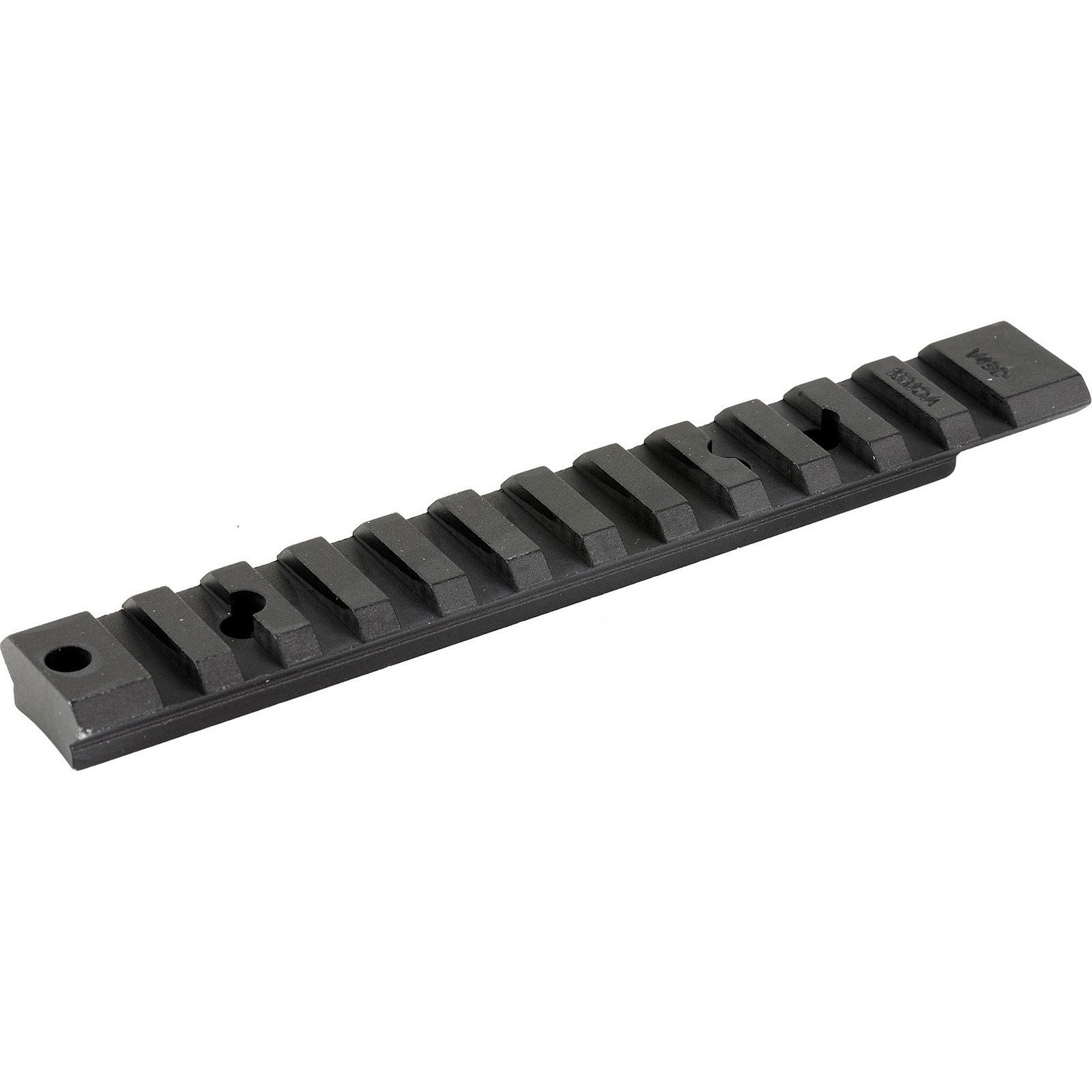 Warne Vapor 15 MOA Matte Finish Aluminum Black Picatinny Rail - V490-15MOA