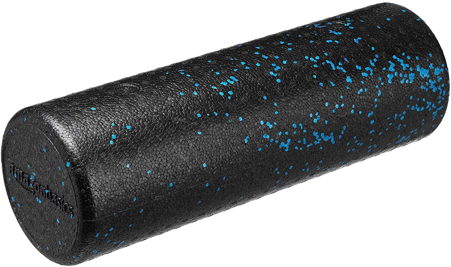 18-Inch High Density Foam Roller for Exercise and Recovery, Blue Speckled