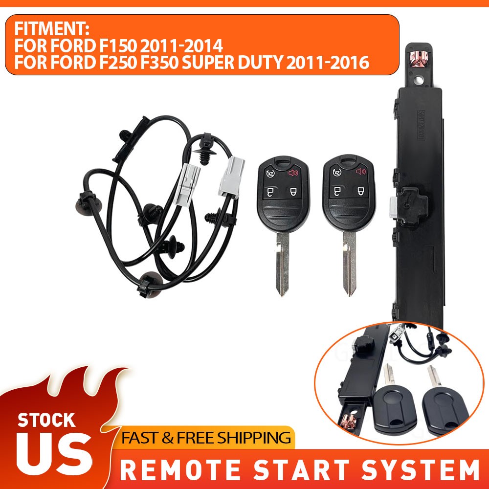 New Remote Car Start RPO Kit with 2 Keys for 2011-2014 Ford F-150 BC3Z-19G364-A