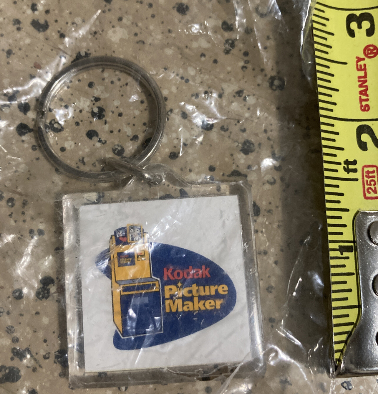 Rare & Unique Kodak New PLASTIC  Key Chain PICTURE MAKER KIOSK