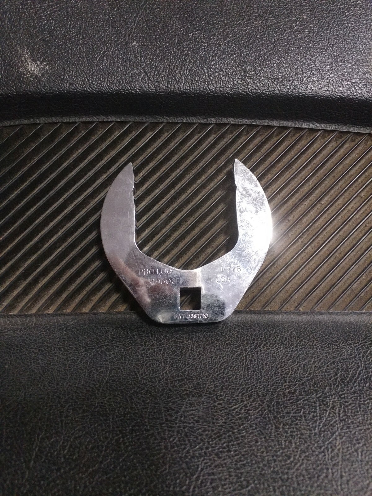 Proto, Crowfoot Wrench, 1-7/8" Open End 3/8" Drive, Part #STP-4960CF,Made in USA