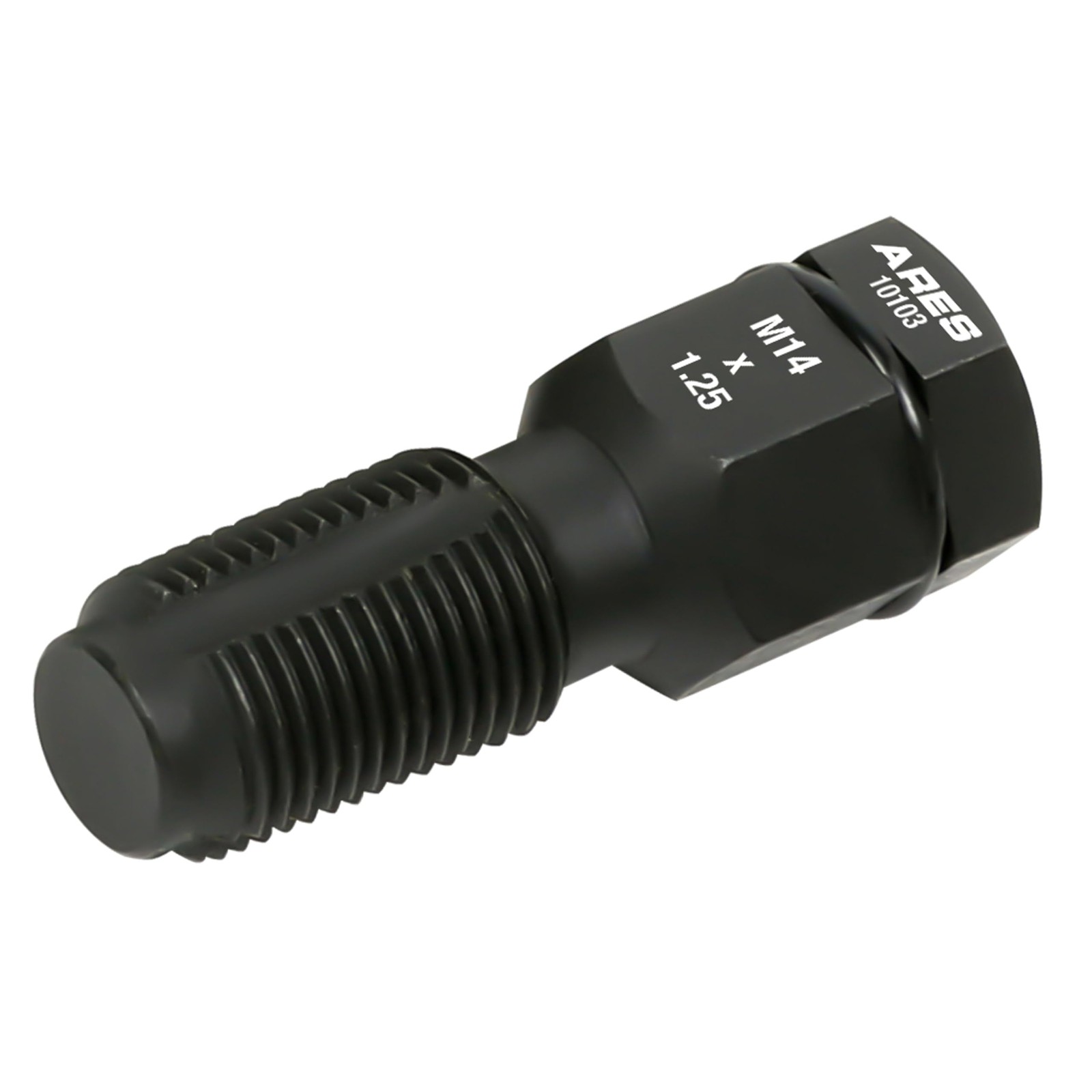 M14 x 1.25 Spark Plug Thread Chaser Tool - Heat Treated Carbon Steel Design