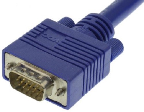 Van Damme Plug to Female VGA Socket Video Cable Assembly - 104-048-102
