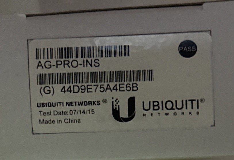 Ubiquiti airGateway Installer AG-PRO-INS Network Security Gateway