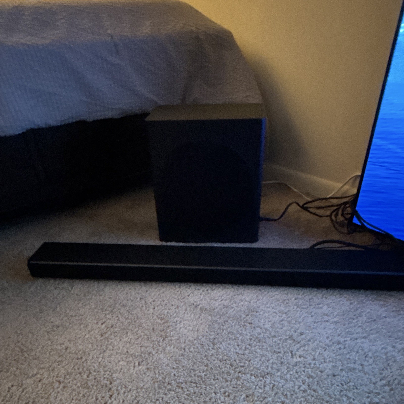 Samsung HW-Q60T 5.1 Black Soundbar w/ Subwoofer HDMI BT Wi-Fi Optical