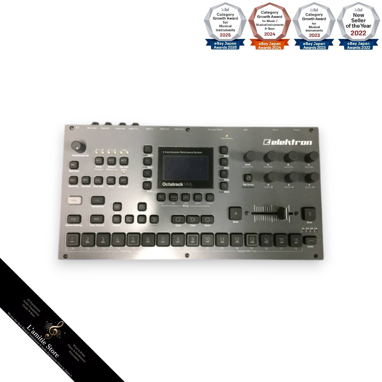 Elektron Octatrack MKII 8 Track Dynamic Performance Sampler Sequencer MK2 Japan