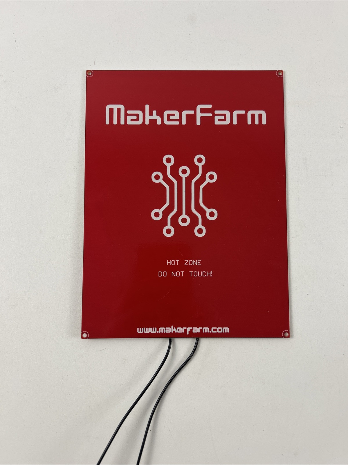 MakerFarm Heatbed 6’’x8’’ for 3D Printer