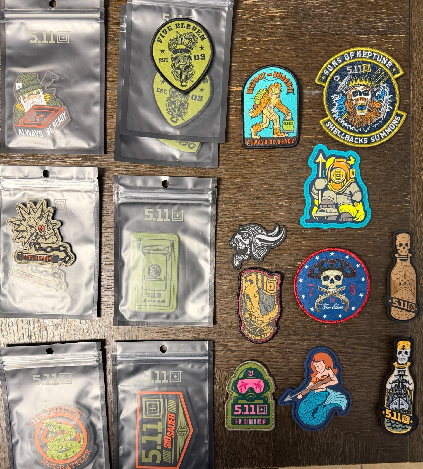 5.11 Tactical Patches