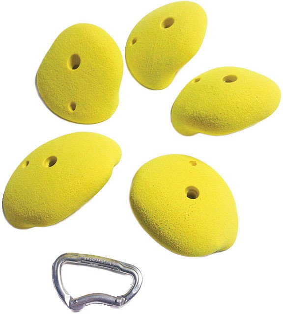 Groperz Jumbos 34B Climbing Holds Set - Low-Profile, Comfortable, Kids & Adults