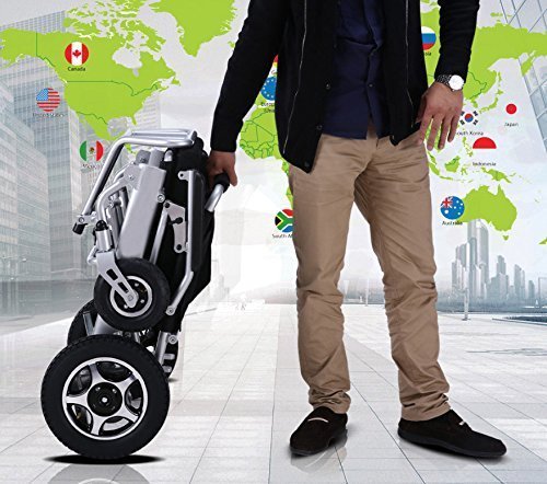 Fold & Travel Motorized Electric Power Wheelchair Scooter Automatic Wheel chair