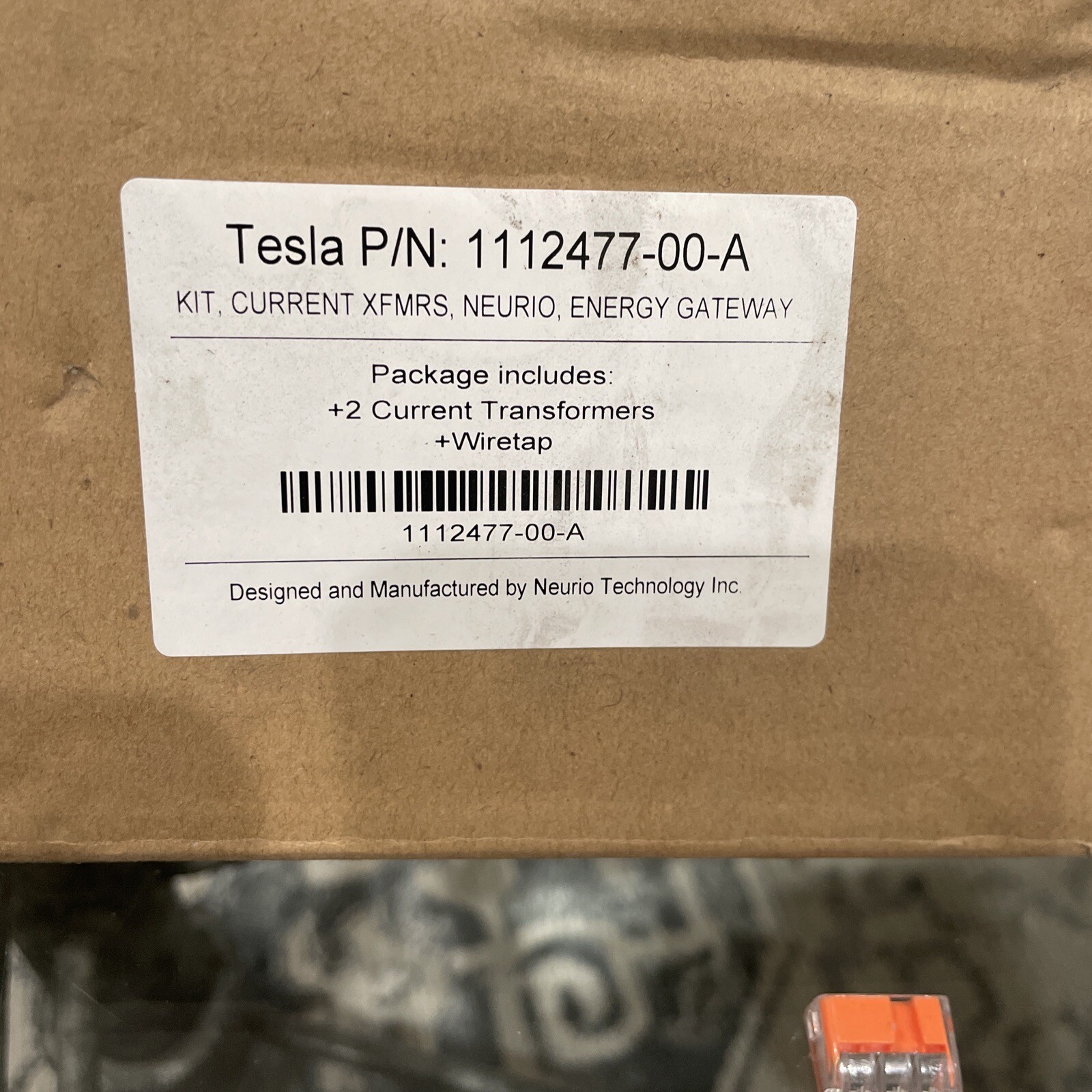 Tesla 1112477-00-A {2 Current Transformers and Wiretap}