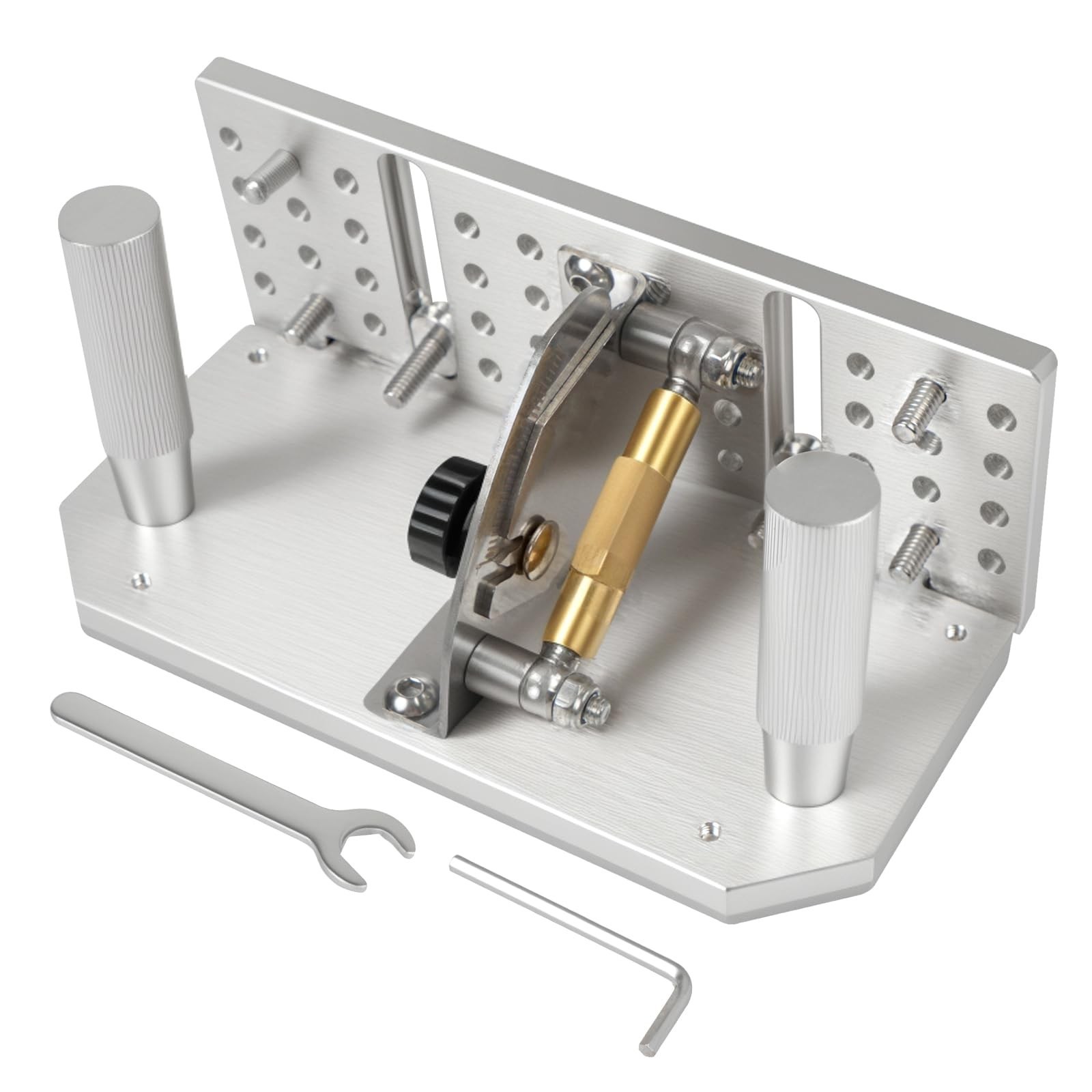 Adjustable Knife Jig for Belt Grinder - 7.75" Sharpening Locator, Angle Guide -5