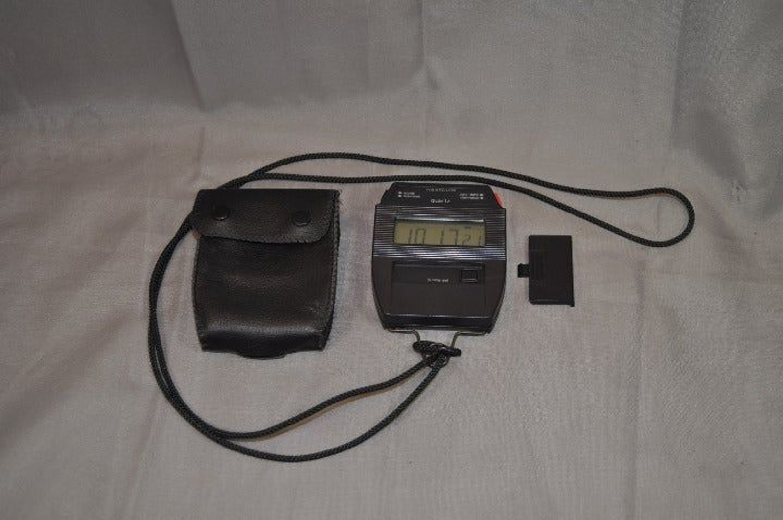 Westclox Stopwatch with Case - Clean Tested Works EUC