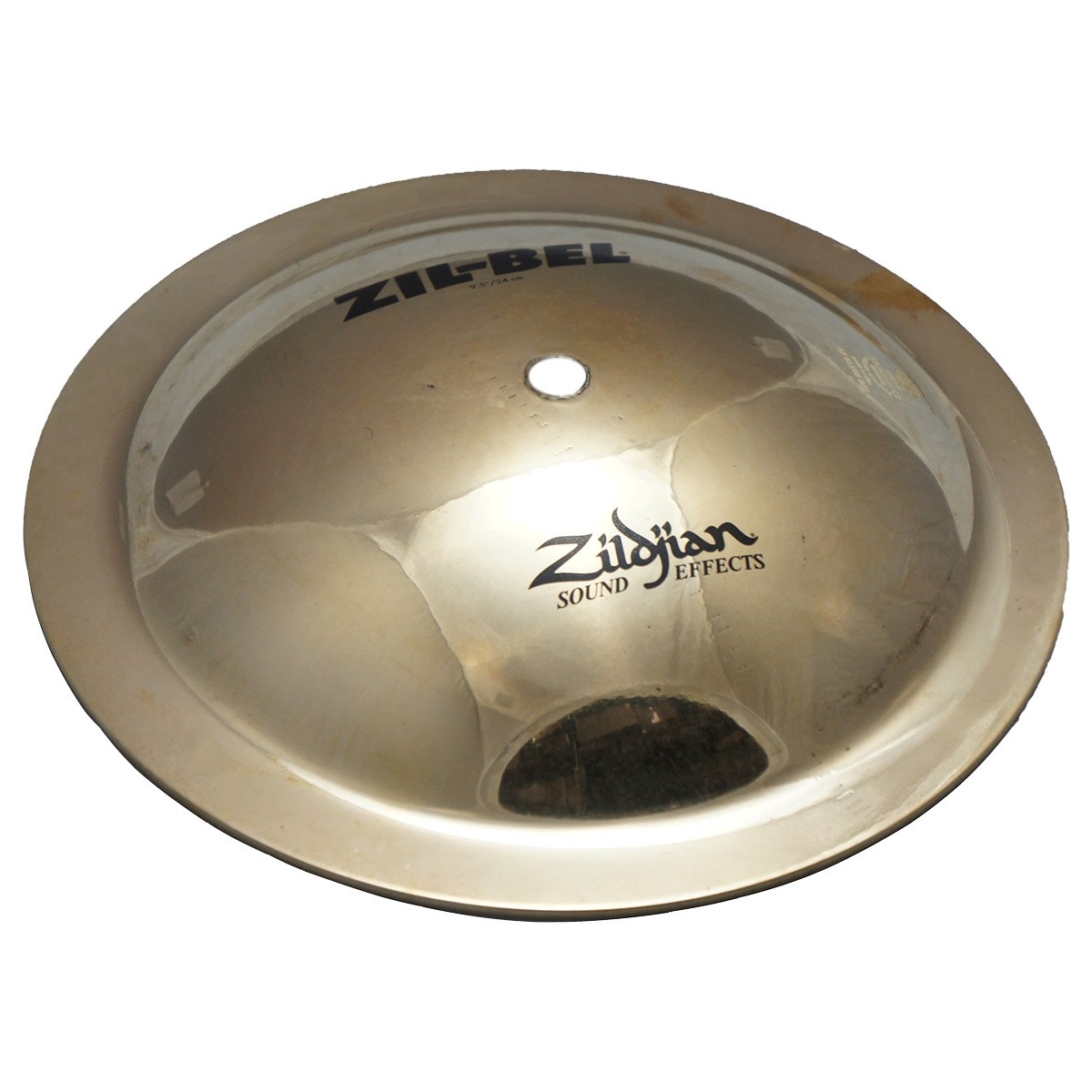 Zildjian A20002 9.5" Large Zil Bell Drumset Cymbal With Mid To High Pitch - Used