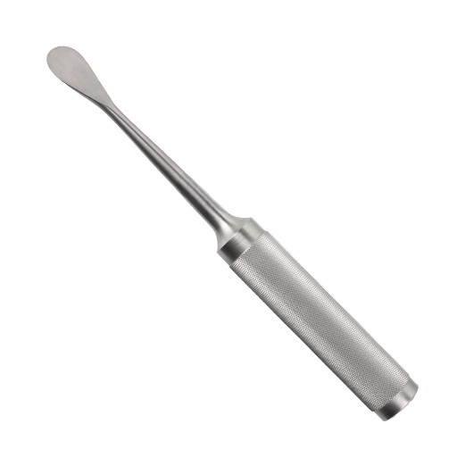 Cobb Spinal Elevator, 13", Slightly Curved, Semi-Sharp, .75" Wide Tip, Premium