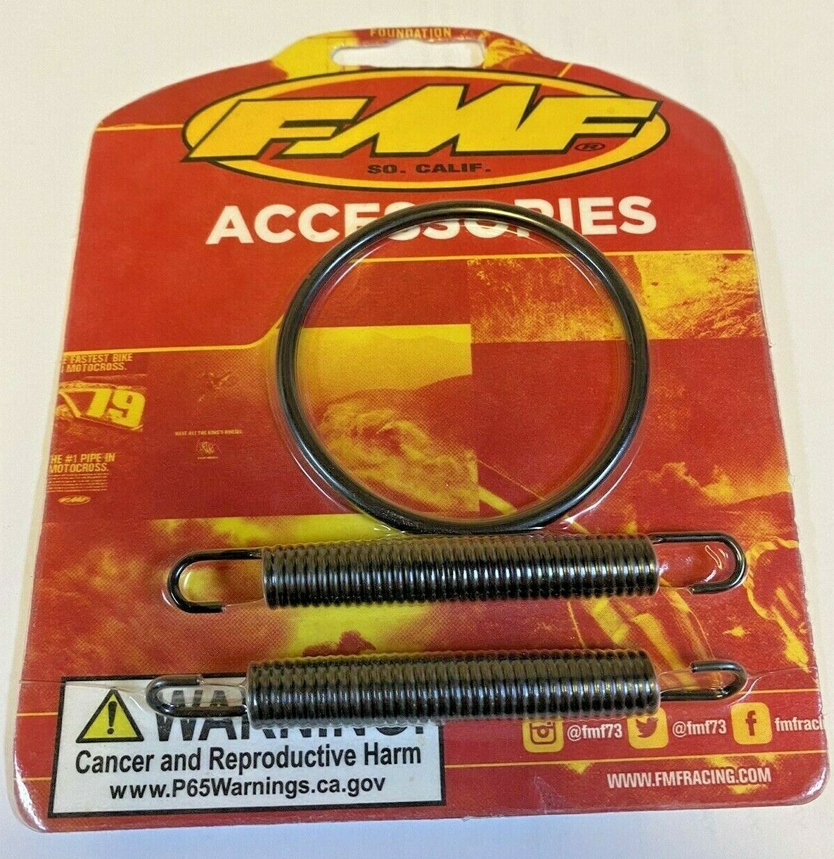1986-1989 Honda TRX250R FMF Exhaust Spring & O-Ring Kit 011385