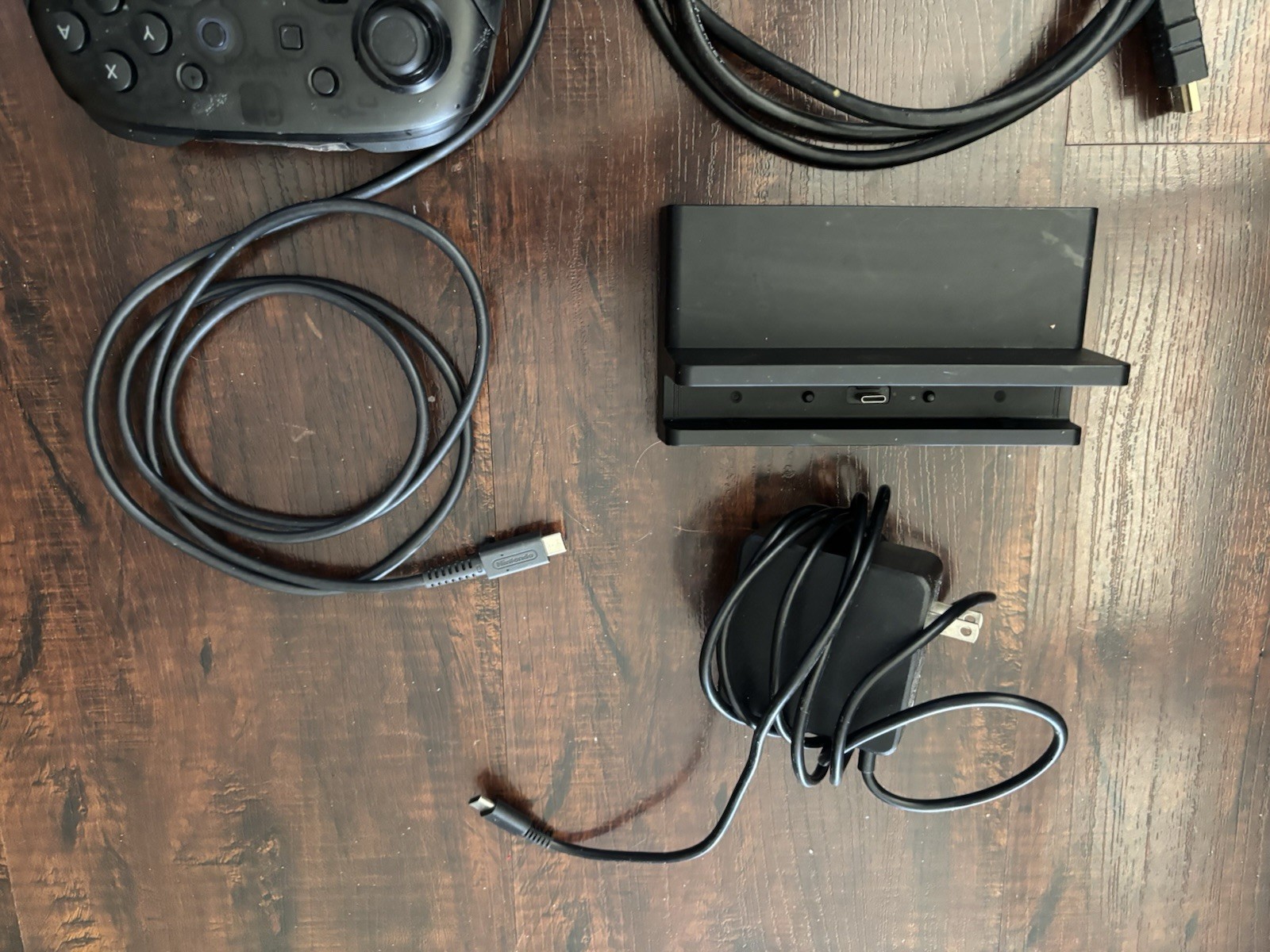 Nintendo Switch 1 Dock With HDMI Cord, Power Adapter, Pro Controller And Cord