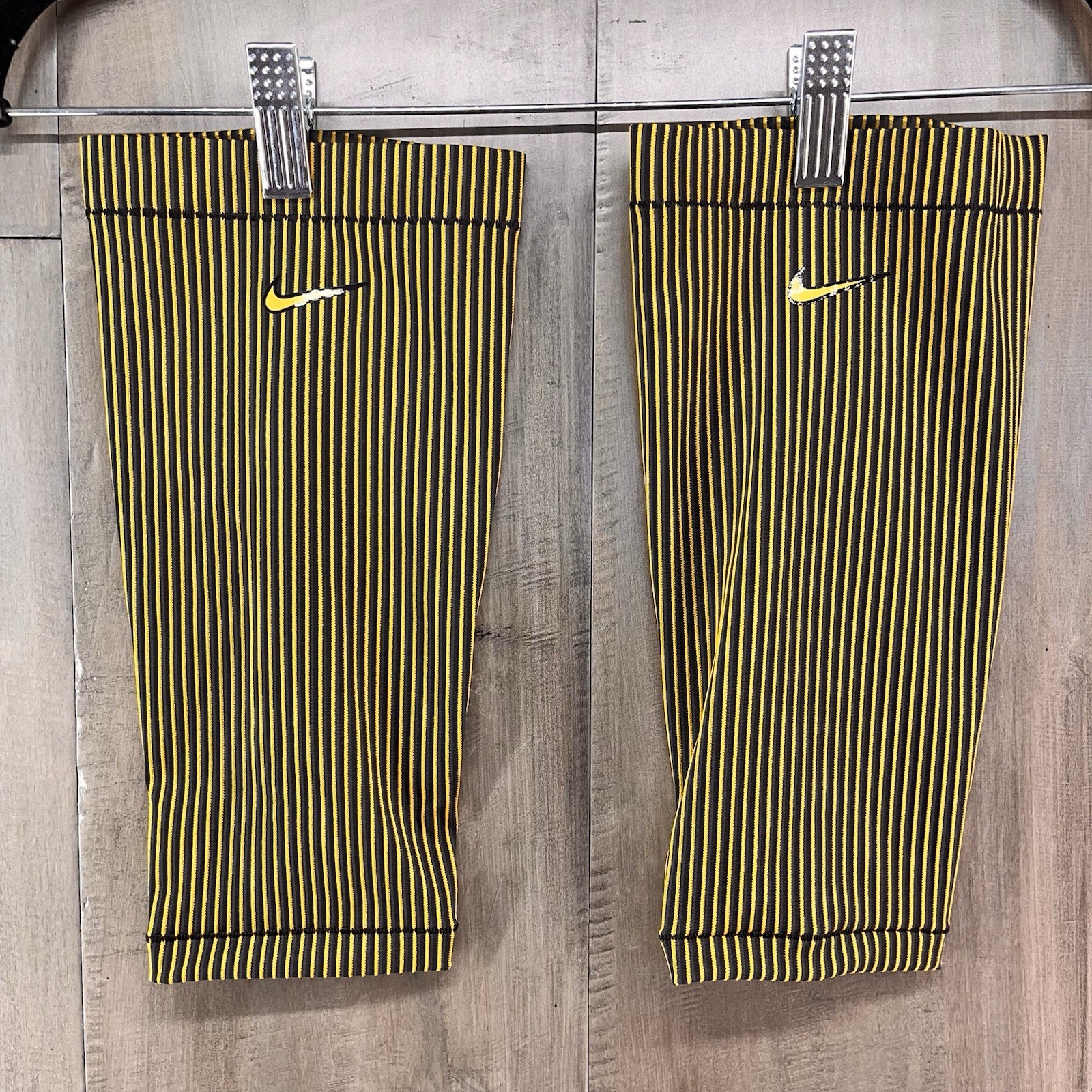 Nike Pro Elite DRI-FIT ADV Running Calf Sleeves Yellow Adult Small FD5793-711
