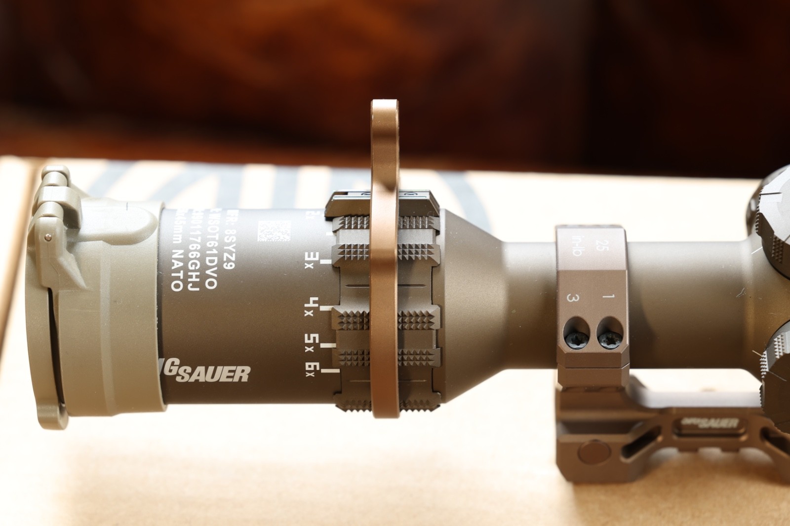 Sig Sauer TANGO6T Scope 1-6X24mm First Focal Plane DWLR-556 Reticle - SOT61DVO