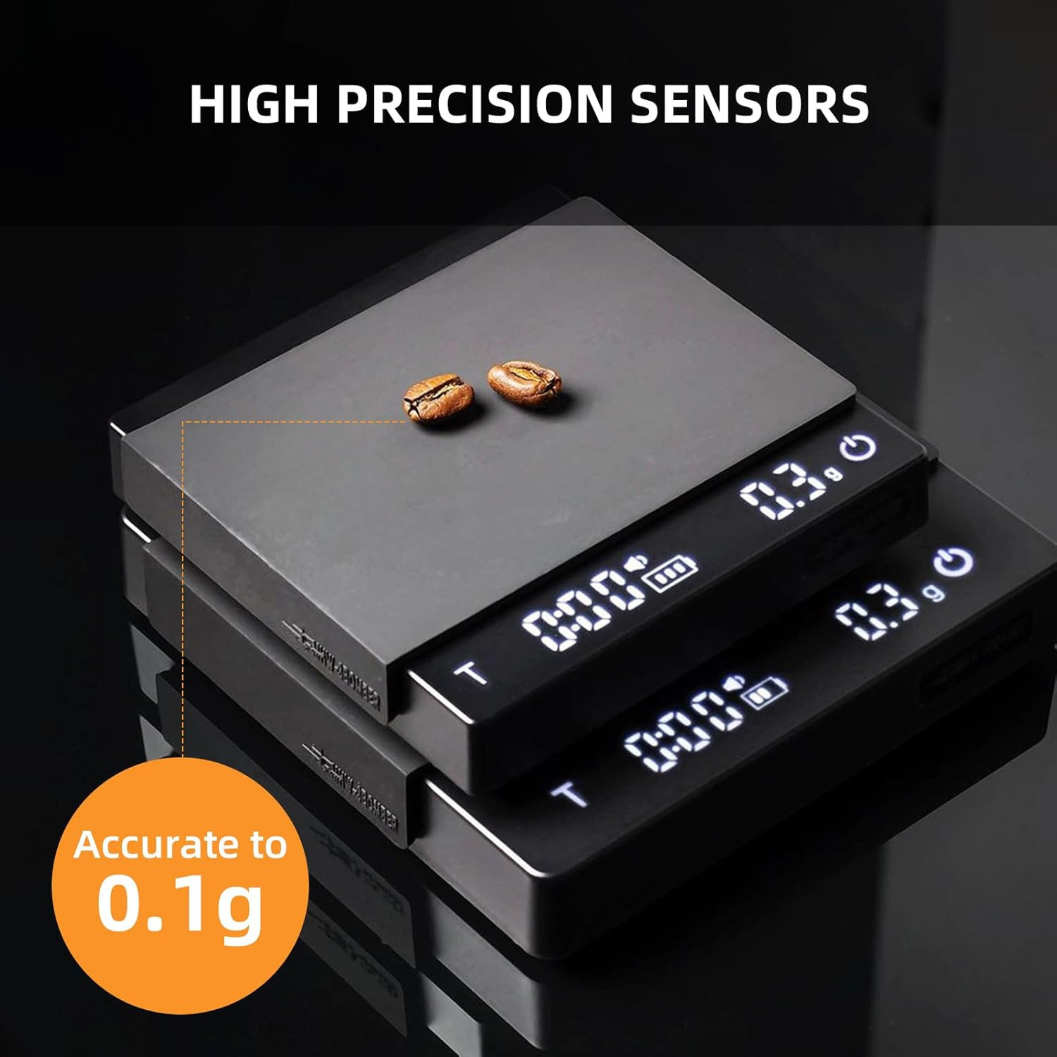Espresso Tamper & Mini Scale Set for Perfect Coffee Shots