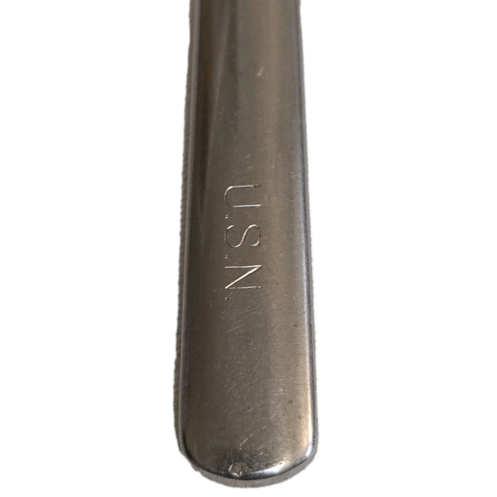 Vintage USN US Navy Silverware Knife Stainless Steel Silco 8.5" Long