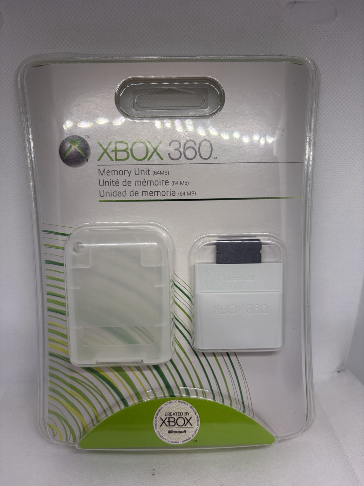 Genuine Official Microsoft Xbox 360 Console Memory Card Unit 64MB NEW