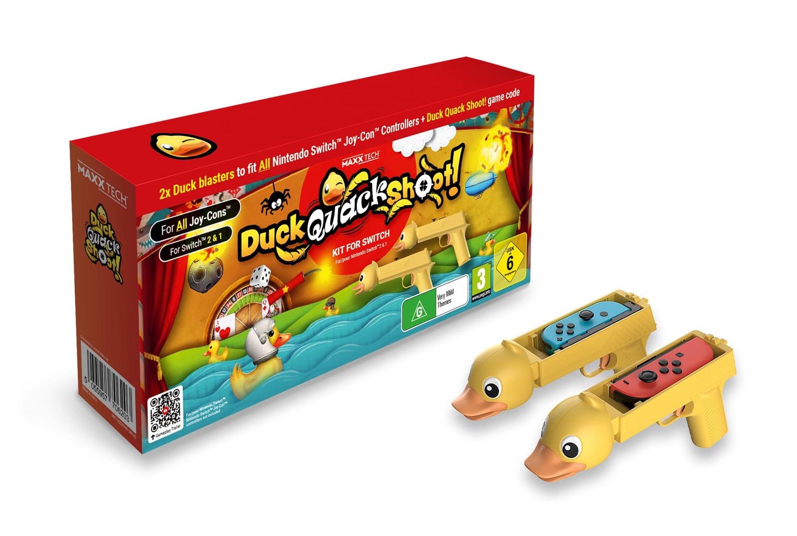Duck, Quack, Shoot! Kit for Nintendo Switch 2 & 1 (Nintendo Switch) (UK IMPORT)