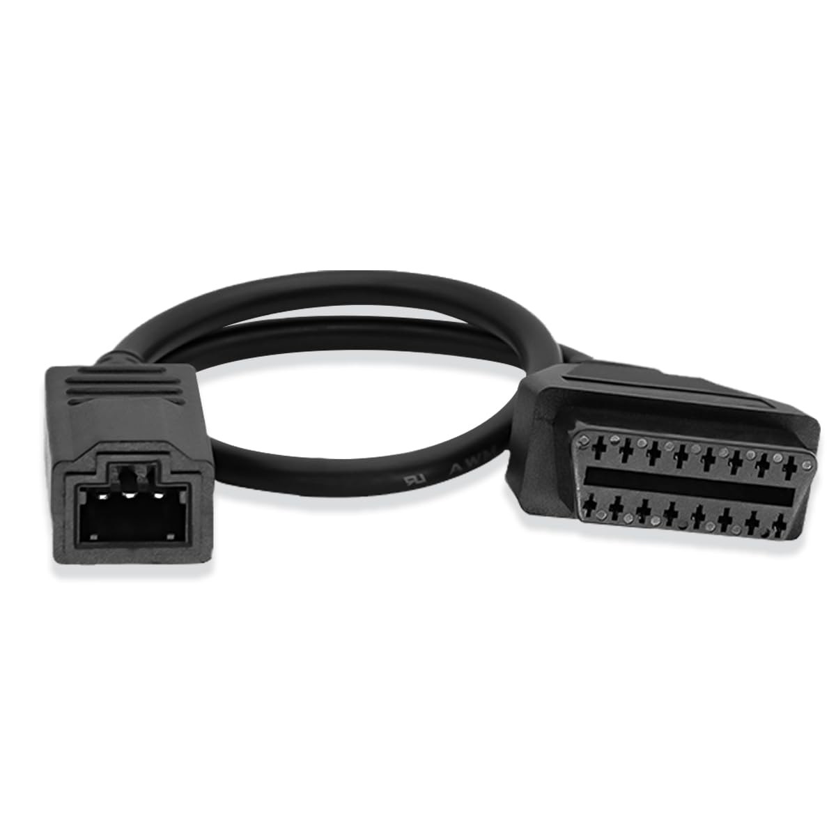 OBD1 to OBD2 Adapter Cable for Honda 16Pin to 3Pin Diagnostic Scanner Connector