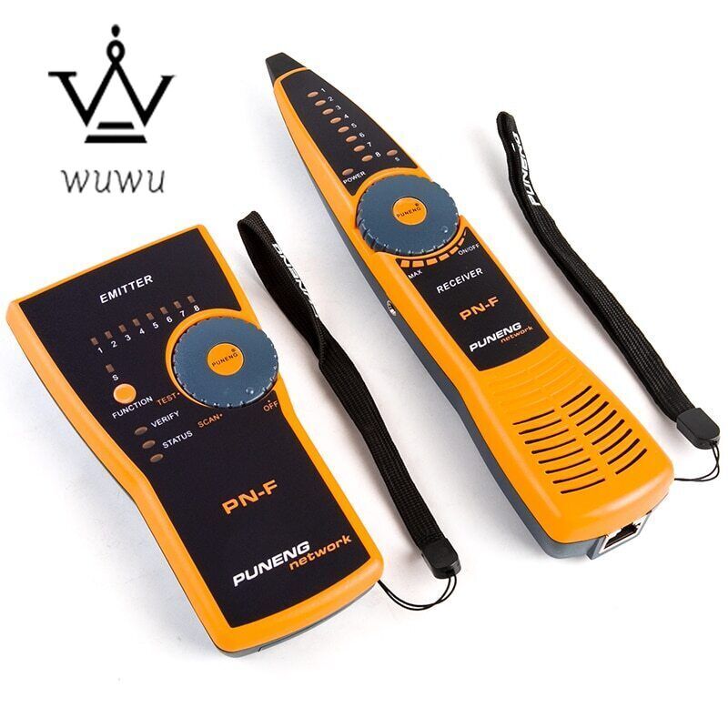 PN-F Network Monitoring Cable Tester Wire Fault Locator RJ45-RJ11 Cable Checker