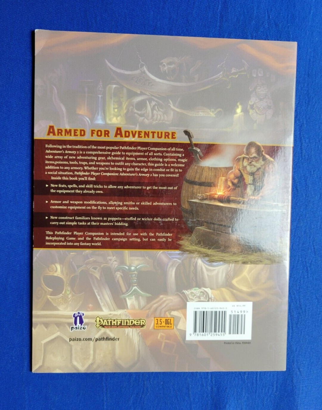 Adventurer's Armory 2 - Pathfinder Player Companion