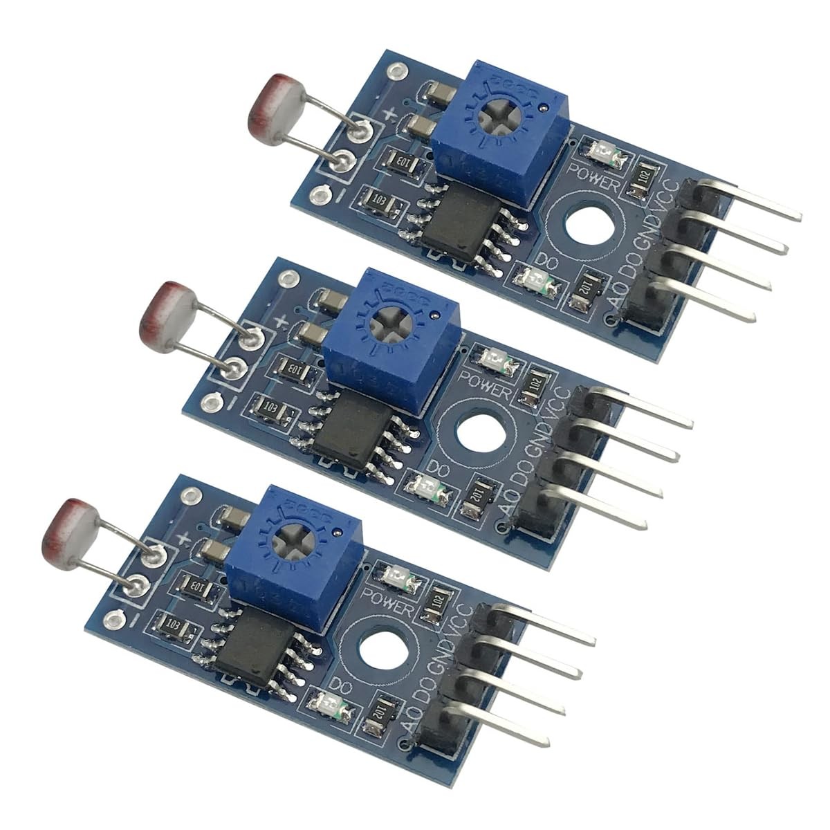 3PCS Photosensitive Module Digital Light Intensity Detection Light Photosensi...