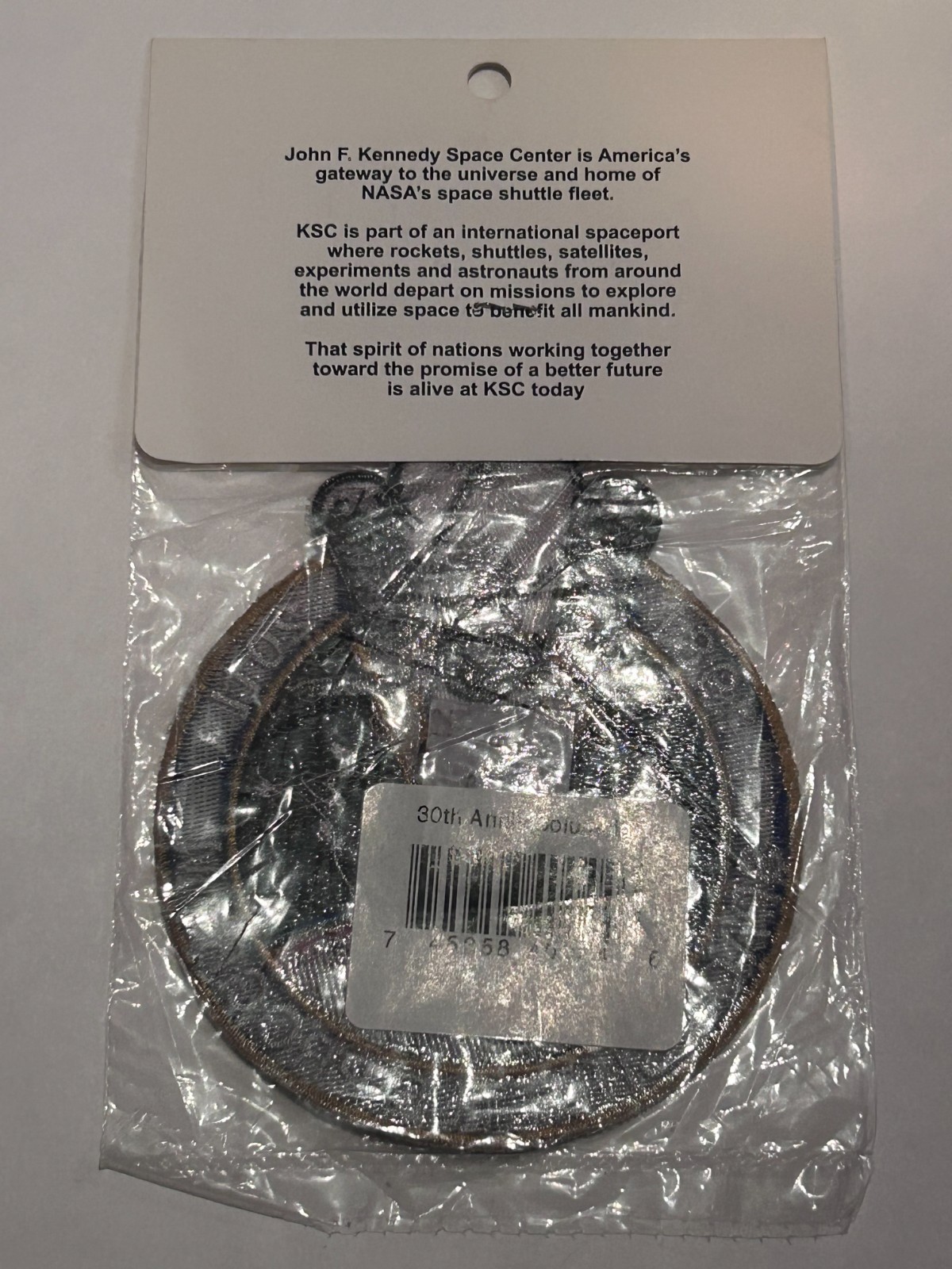 NASA Space Shuttle Program 30th Anniversary Commemorative Patch A-B Emblem