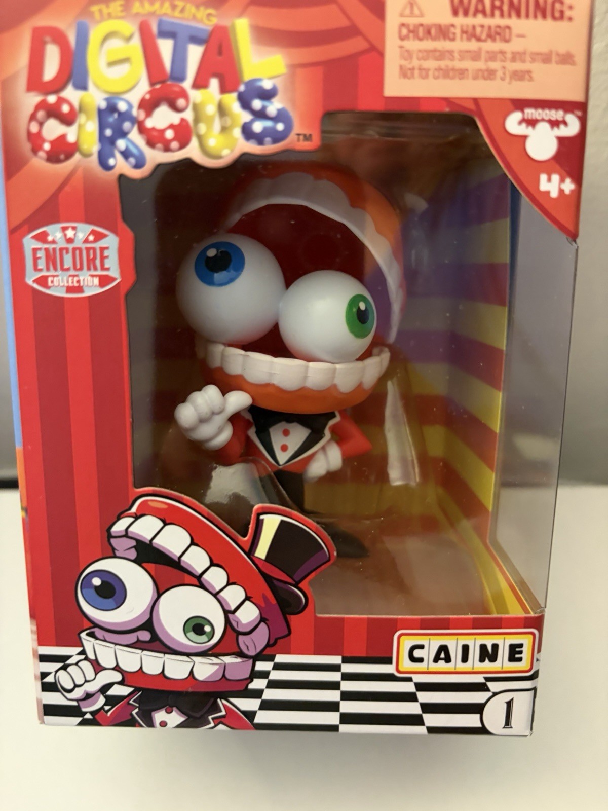 The Amazing Digital Circus - Caine Figure Encore Collection 4 Inch Figure #1