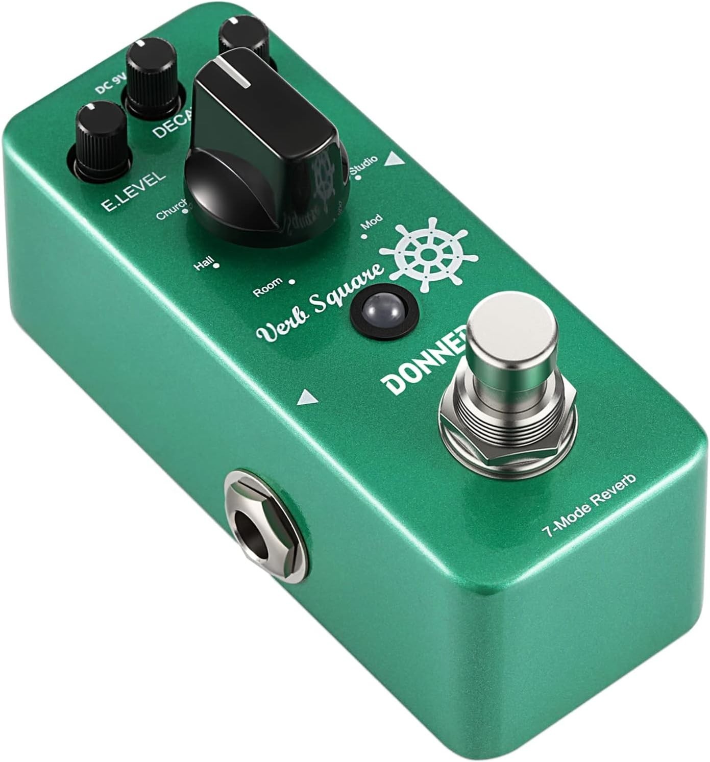 Donner Verb Square Digital Reverb Pedal 7 Modes  READ DESCRIPTION