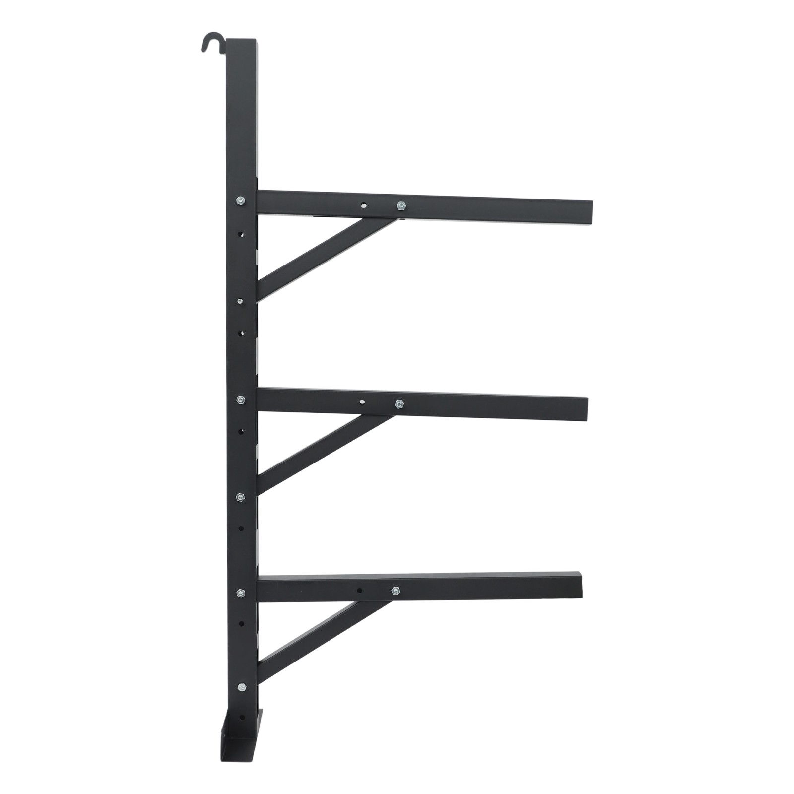 2Pcs Container Shelving Bracket Set 3-Tier Cargo Container Storage Shelf Bracket