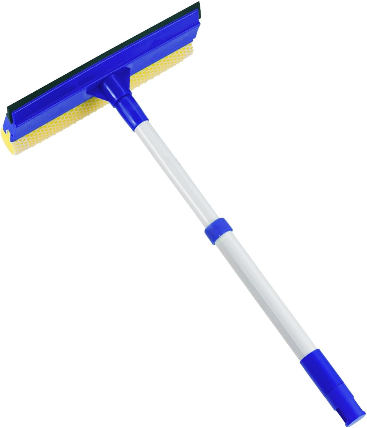 15.9" Window Squeegee for Car,2 in 1 Squeegee Window Cleaner with Long Stainless