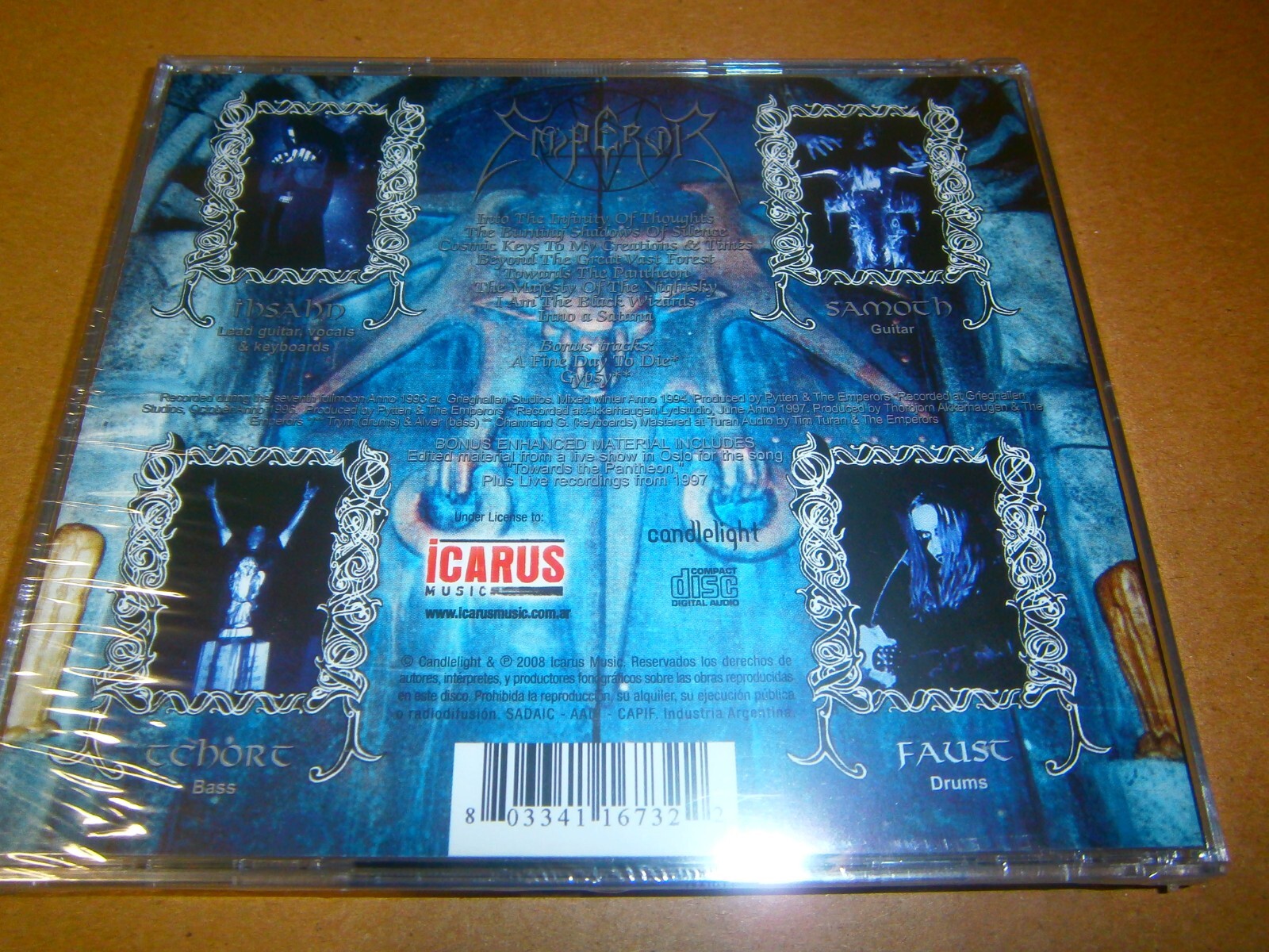 EMPEROR - In the Nightside Eclipse. CD