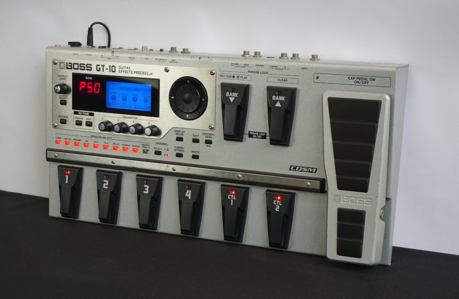 Boss GT-10 Guitar Multi Effects Processor Pedal / Floor Board