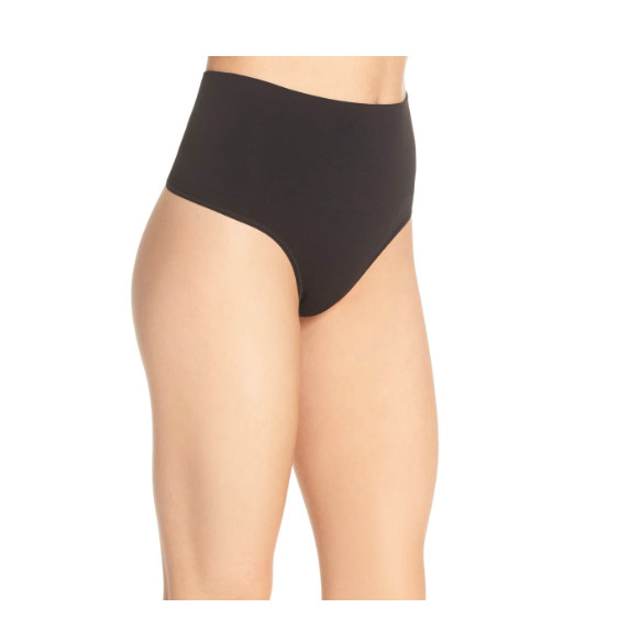 Halogen Slimming Seamless Thong Black Size Medium M $18