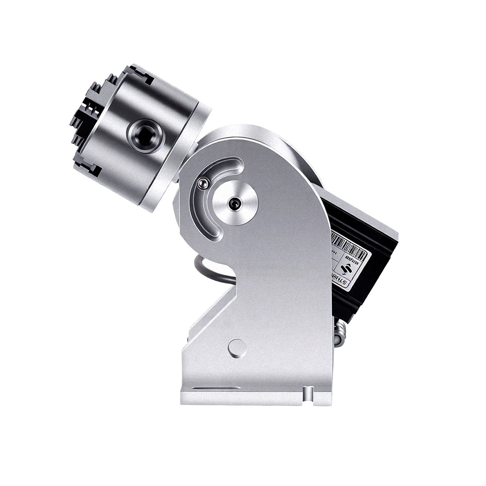 80D Rotary Axis 3Jaw Rotary Accessory For Fiber Laser Engraving Marking Machine