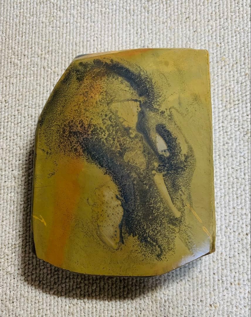 Japanese Natural Whetstone Kyoto Honyama Iromono Finishing Stone 707g Wide