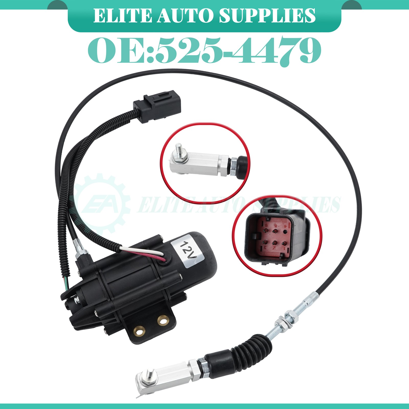 NEW For Caterpillar 303.5E 304E 306E 308E 307 C1.8 C2.4 525-4479 Throttle Motor