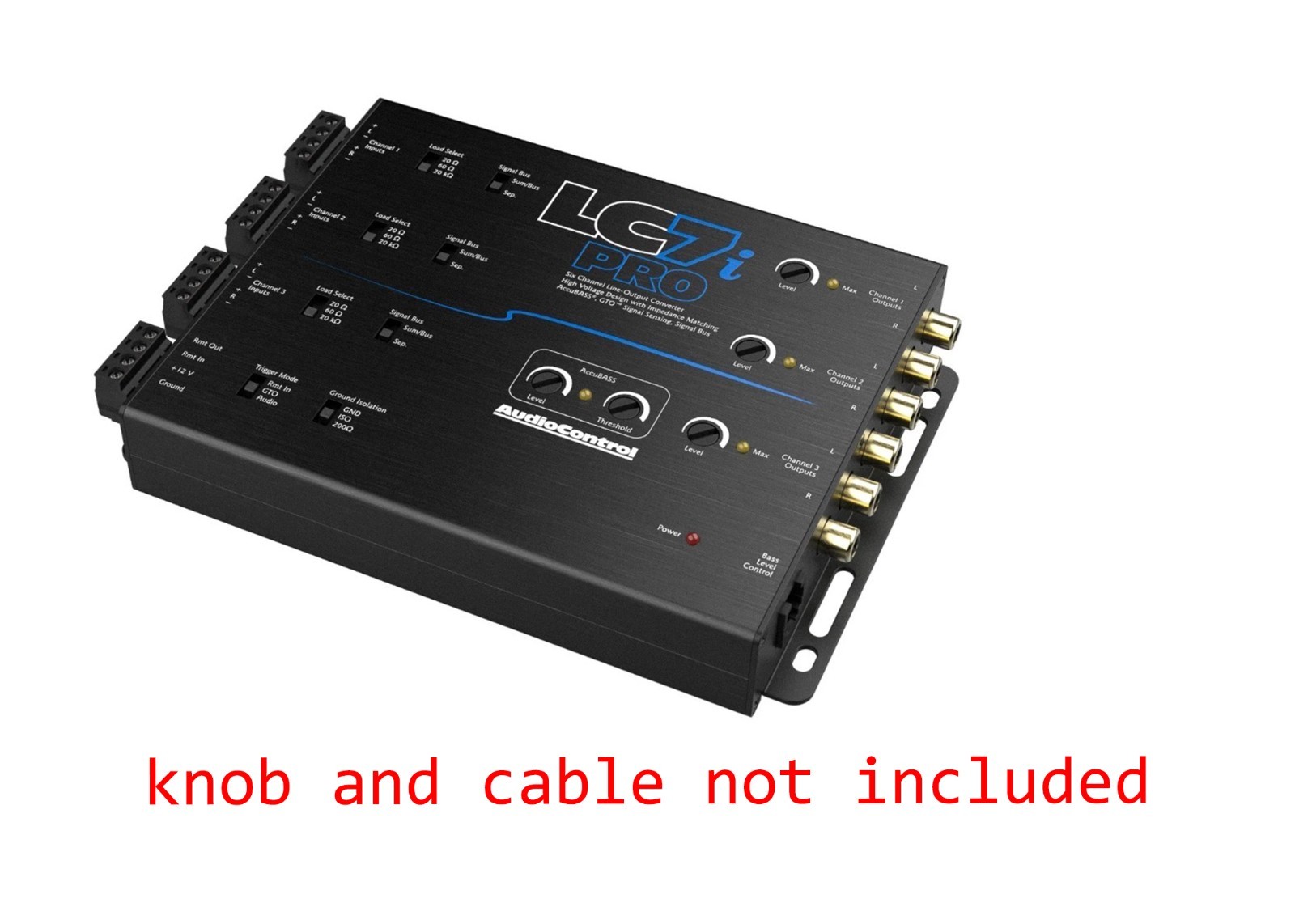 AudioControl LC7i PRO 6-Channel Line Output Converter - NO BOX Knob and Cable