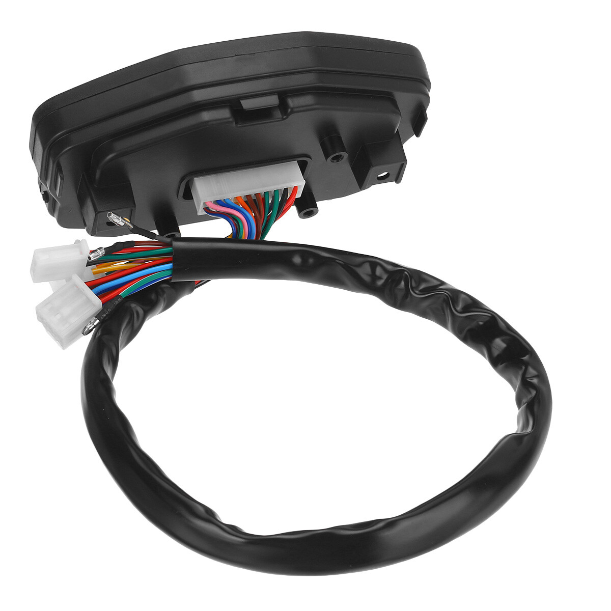 Universal LCD Digital Motorcycles Speedometer Daily Odometer Tachometer