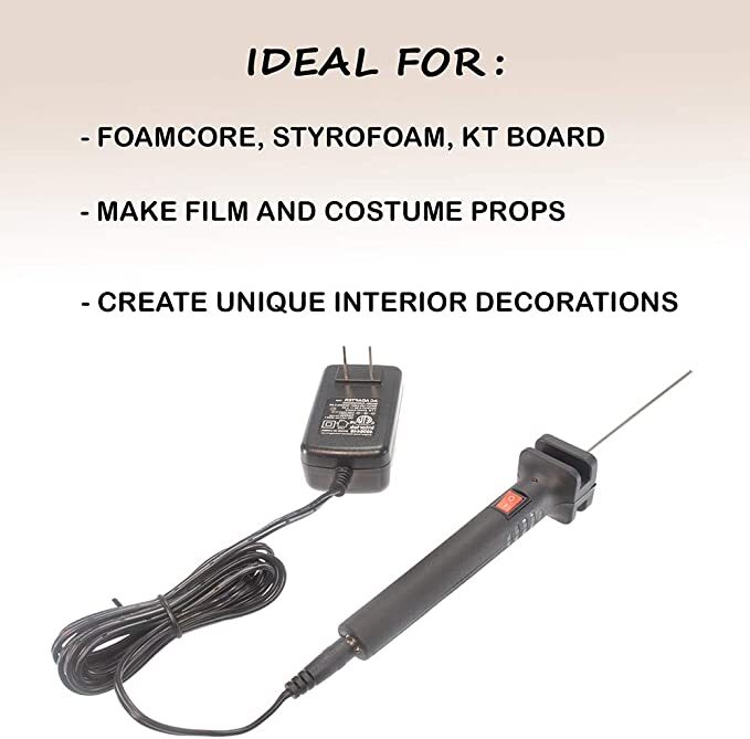 LIQUIDATION- Foam Cutters – 2PK 10 cm Wire Pen Machine Set – 15W Electronic Volt