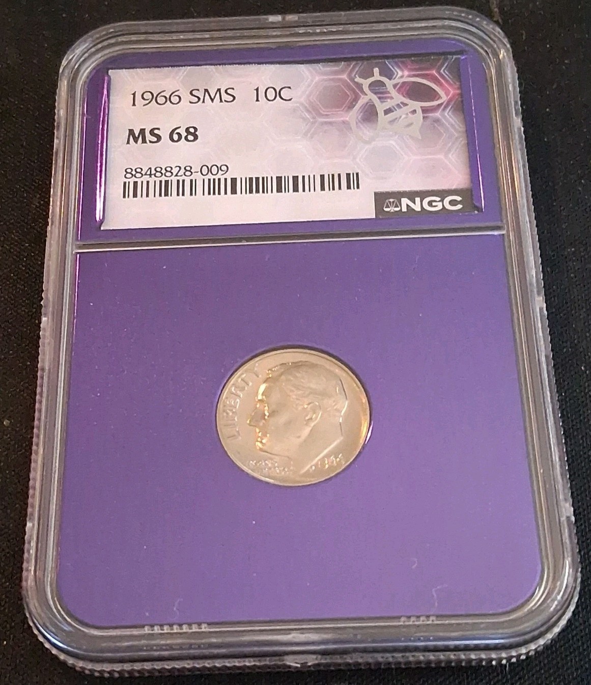 1966 SMS 10C Dime MS68 NGC MS-68 10c P