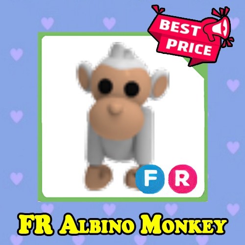FR Albino Monkey - Adopt from Me - Cheap & Trusted Store!!