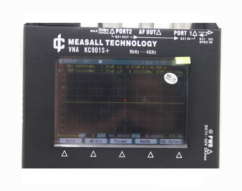 4GHZ Scalar Network Analyzer Field Strength Meter Sweep Frequency KC901S+