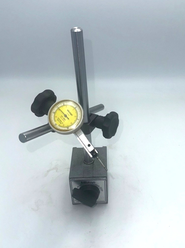 MITUTOYO MAGNETIC INDICATOR STAND MITUTOYO TEST INDICATOR .0005"
